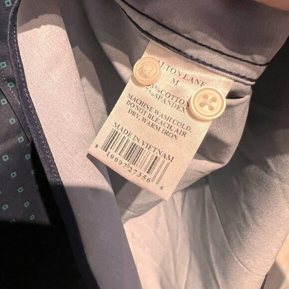 Alton Lane Tailored Fit Button Down Shirt- Medium - Picture 2 of 3